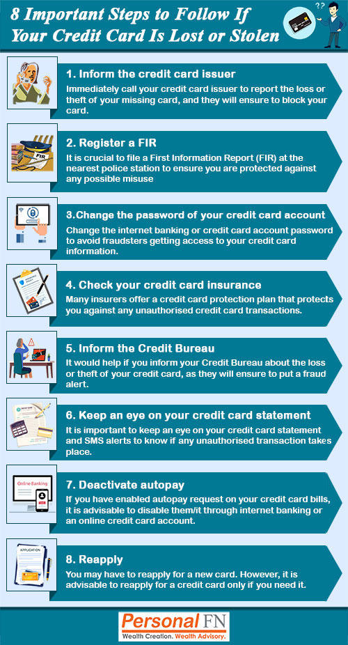 8 Important Steps You Should Take If Your Credit Card Is Lost or Stolen