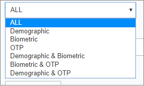 Authentication Type