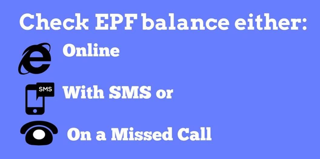 check EPF balance
