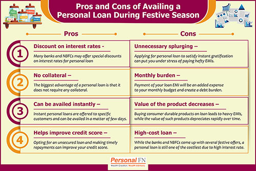Pros and Cons of Availing a Personal Loan During Festive Season