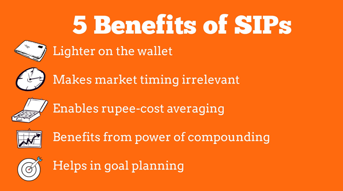 Here are 5 benefits of SIPs